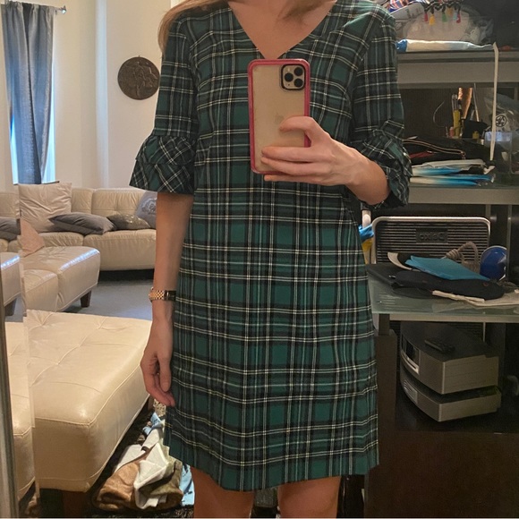 Draper James Angie plaid dress in excellent condition - Picture 4 of 5